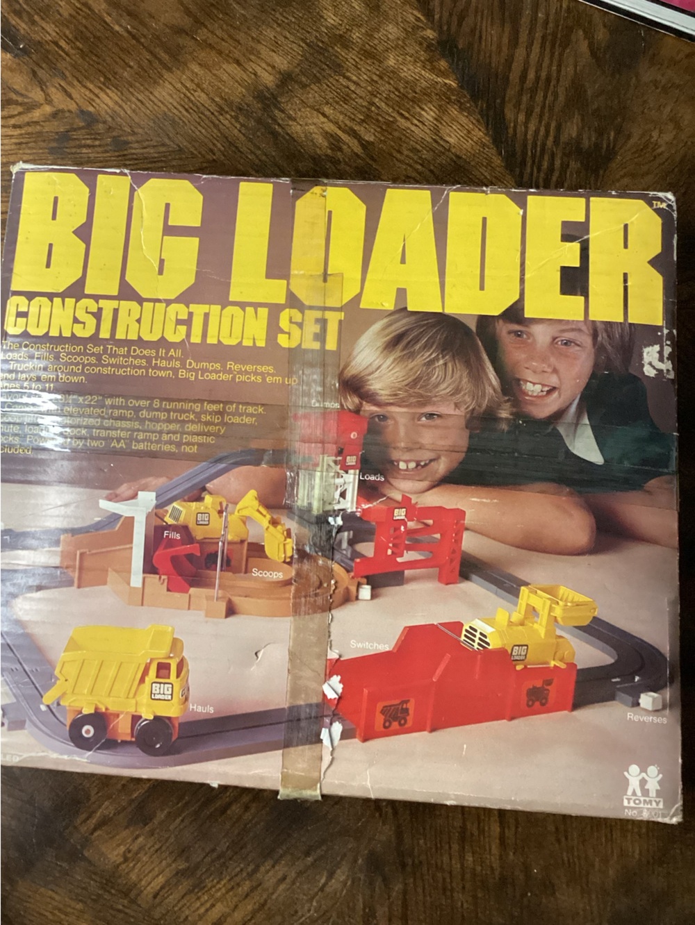 1977 Tomy Big Loader Construction Set (#5001 )